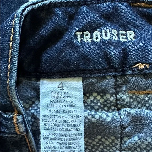 American Eagle Outfitters Dark Indigo Women's Boot Cut Jeans - Picture 5 of 6